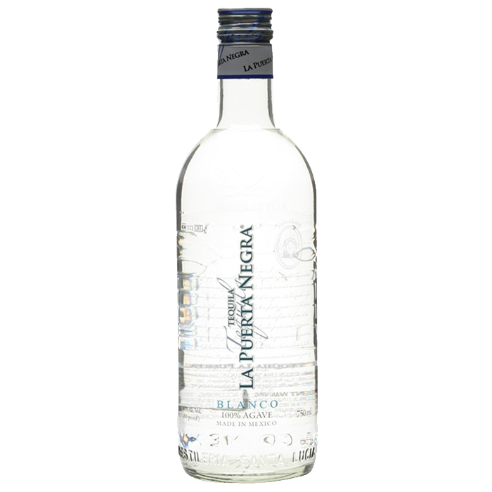 TEQUILA BLANCO LA PUERTA NEGRA DE 750 ML 750  ML.