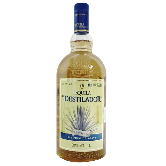 TEQUILA REPOSADO EL DESTILADOR DE 1.5 LT 1.500  LT.