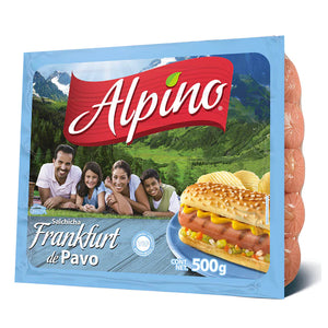 SALCHICHA FRANKFURT ALPINO 500  GR.