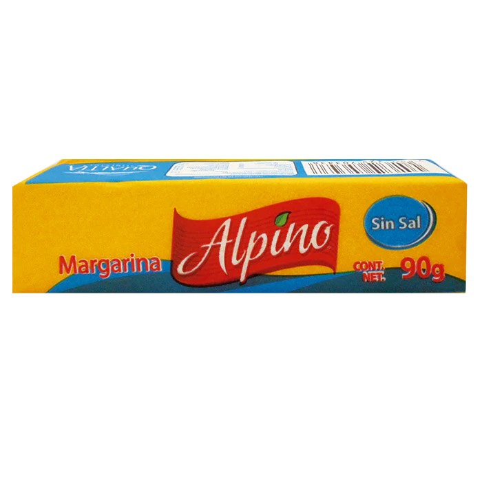 MARGARINA ALPINO SIN SAL 90  GR.