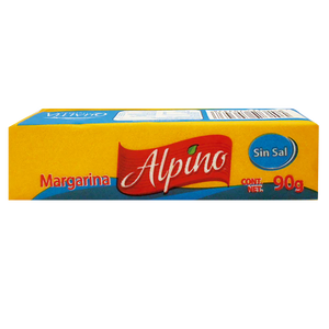 MARGARINA ALPINO SIN SAL 90  GR.