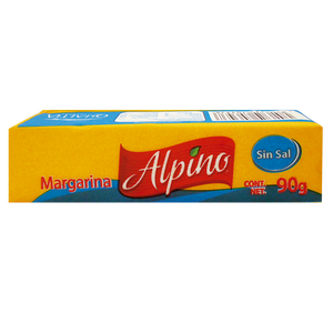 MARGARINA ALPINO SIN SAL 90  GR.