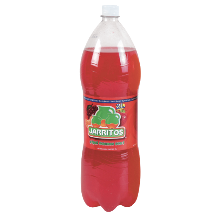 REFRESCO JARRITOS SABOR TUTI-FRUTI  2LTS PET N/R. 2  LT.