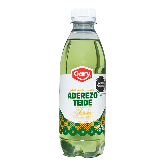 ACEITE TEIDE ADEREZO GARY  BOTELLA 300  ML.