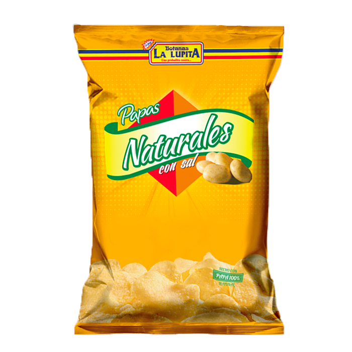 PAPAS FRITAS NATURALES SALADAS LA LUPITA 190  GR.