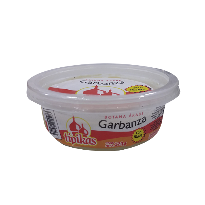 CREMA DE GARBANZA CON TGINE TIPIKAS 220  GR.