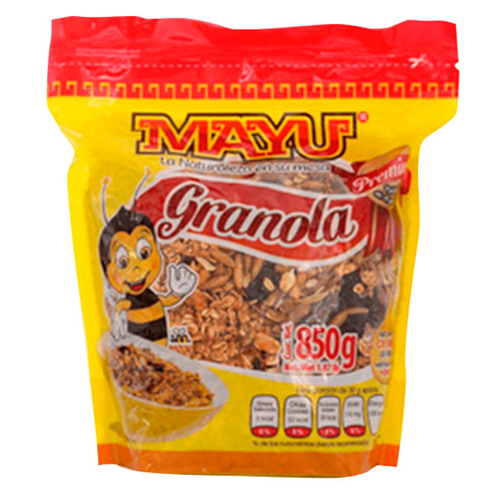 GRANOLA CLÁSICA MAYU BOLSA 900  GR.