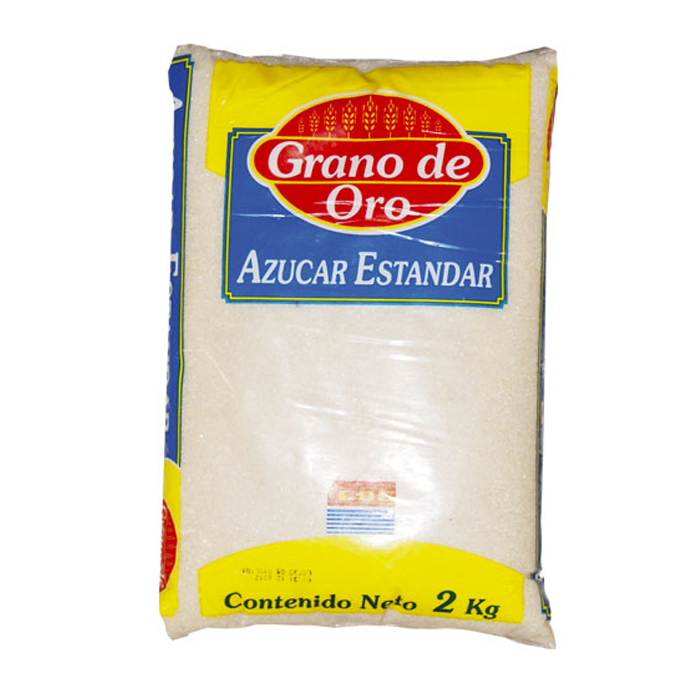 AZUCAR ESTANDAR GRANO DE ORO 2  KG.