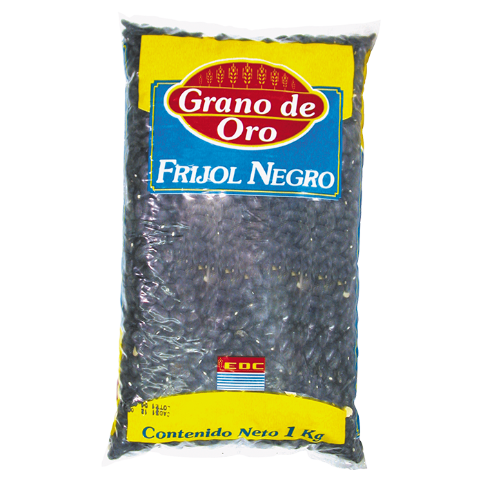 FRIJOL NEGRO GRANO DE ORO 1  KG.