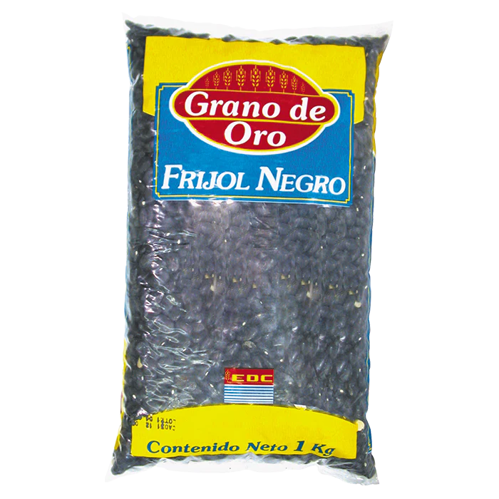 FRIJOL NEGRO GRANO DE ORO 1  KG.