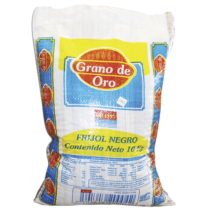 FRIJOL NEGRO GRANO DE ORO 10  KG.