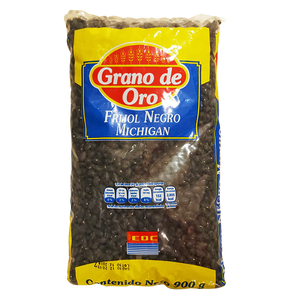 FRIJOL NEGRO GRANO DE ORO 900  GR.