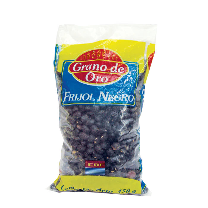 FRIJOL NEGRO GRANO DE ORO 450  GR.