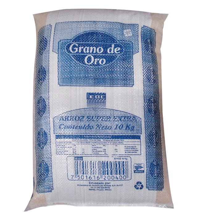 ARROZ SUPER EXTRA 5 % GRANO DE ORO 10  KG.