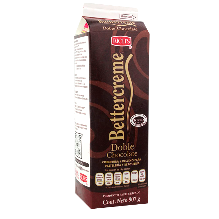 BETTER CREMA DOBLE CHOCOLATE 907  GR.