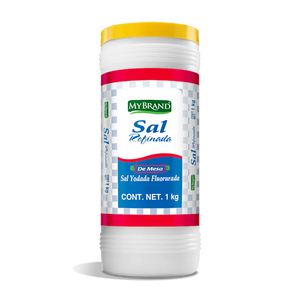 SAL REFINADA MYBRAND BOTE 1  KG.