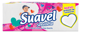 SERVILLETA SUAVEL 380  PZA.