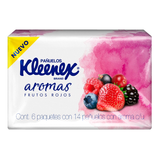 PAÑUELOS DESECHABLES KLEENEX AROMA FRUTOS ROJOS 6  PZA.