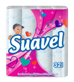 PAPEL HIGIENICO SUAVEL DE 200 HD 32  ROLLO