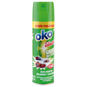 INSECTICIDA EN AEROSOL OKO GREEN 250  ML.