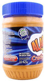 ALADINO CREMA DE CACAHUATE UNTABLE CON TROZOS FRASCO 425  GR.