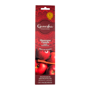 VARITAS DE INCIENSO AROMATICAS MANZANA CANELA 20  PZA.