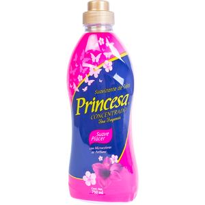 SUAVIZANTE DE TELAS PRINCESA SUAVE PLACER 750  ML.