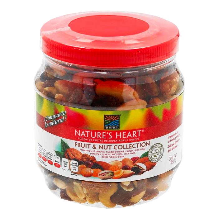 BOTANA NATURES HEART FRUIT & NUT 450  GR.