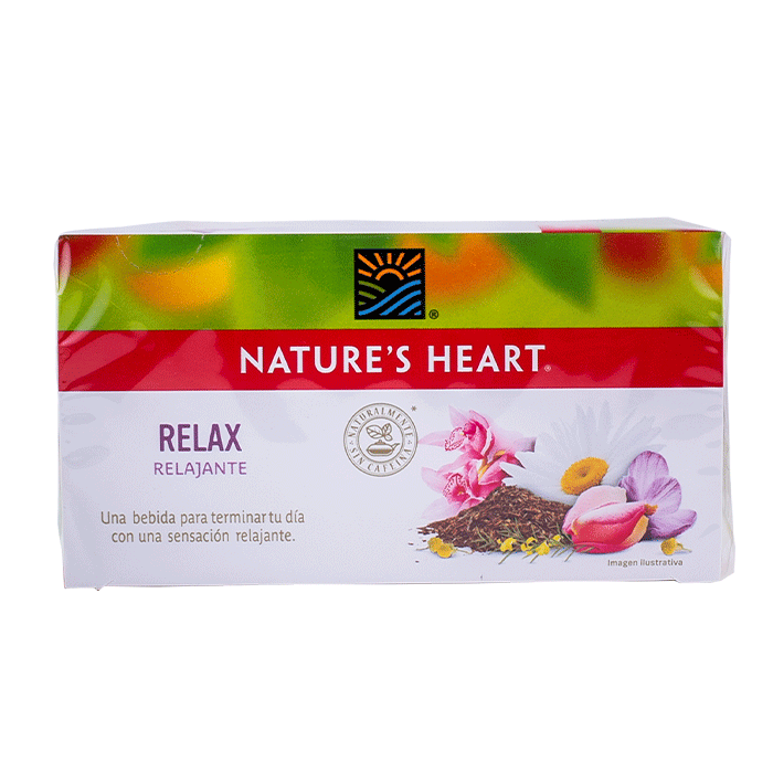 TÉ RELAX NATURE´S HEART CAJA 20  PZA.