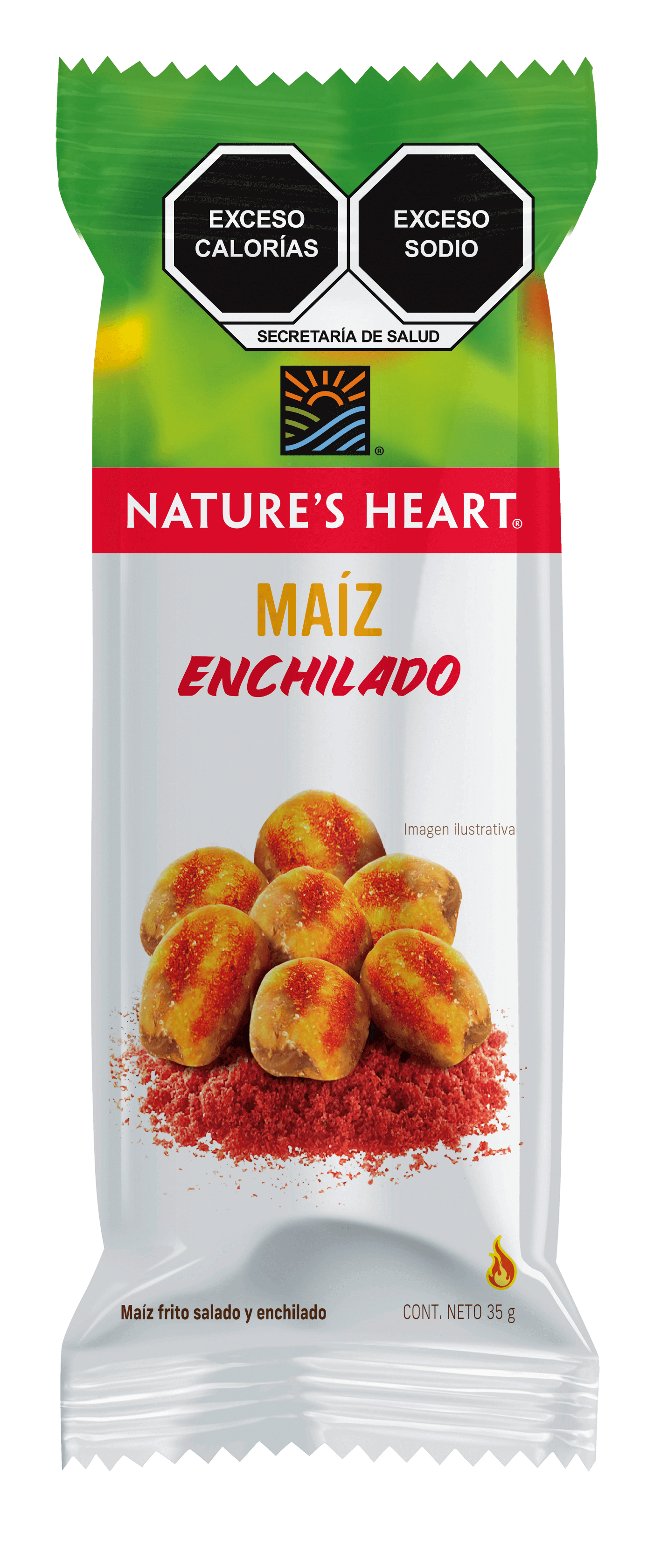 MAIZ ENCHILADO NATURES HEART 35 GR 35  GR.