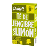 TE DOBLETT  JENGIBRE CON LIMÓN 19.2 g 16  SOB.