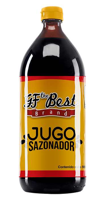 JUGO SAZONADOR GF THE BEST 980  ML.