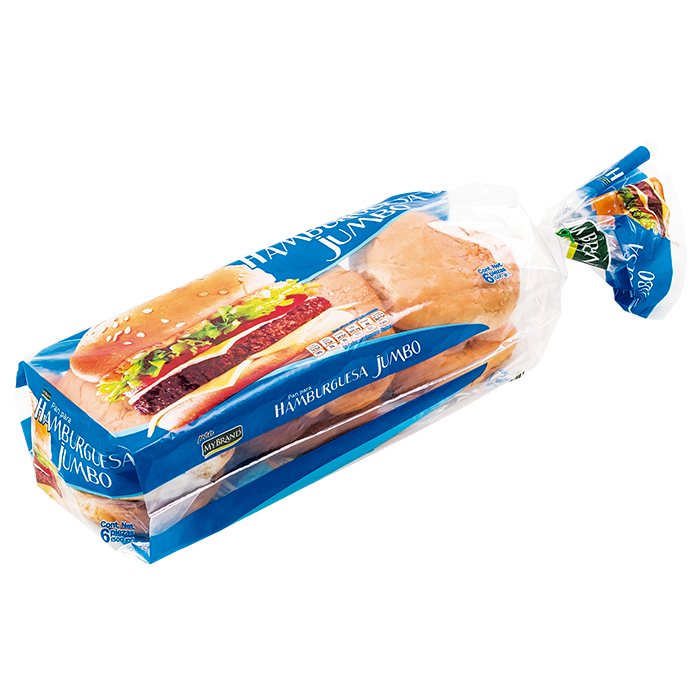 PAN P/HAMBURGUESA JUMBO MY BRAND 500  GR.