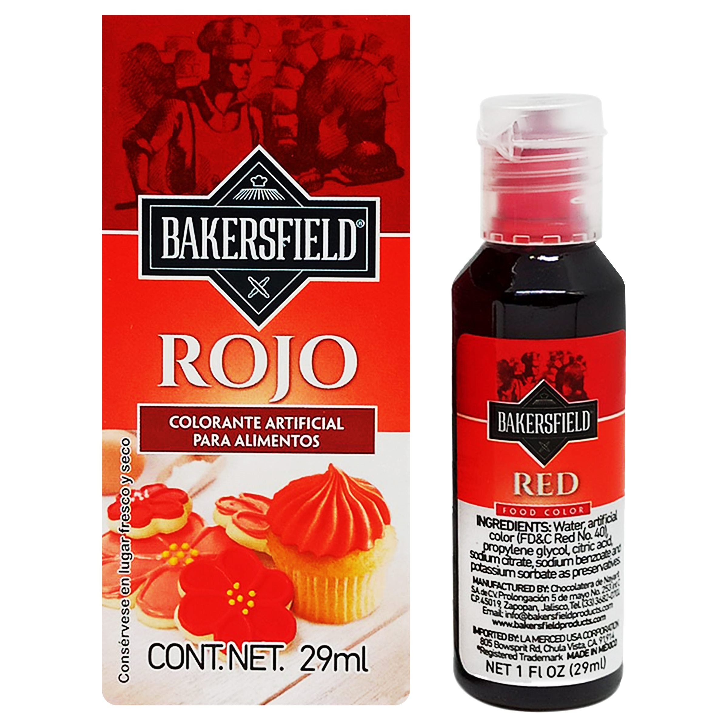 COLORANTE ROJO 29  ML.