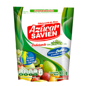 ENDULZANTE PREMIUN SAVIEN CON STEVIA  BOLSA 900  GR.