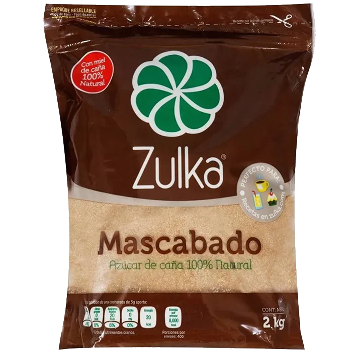 AZUCAR MASCABADO ZULKA 2  KG.