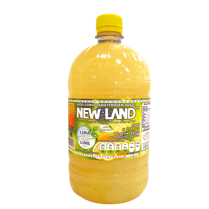 JUGO CONGELADO DE LIMA NEW LAND 945  ML.