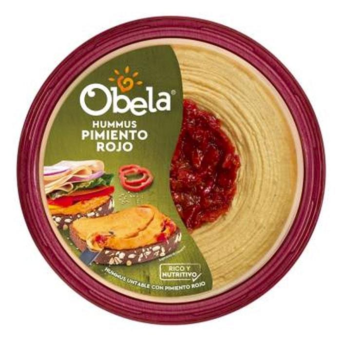 HUMMUS OBELA PIMIENTO ROJO 198.400  GR.