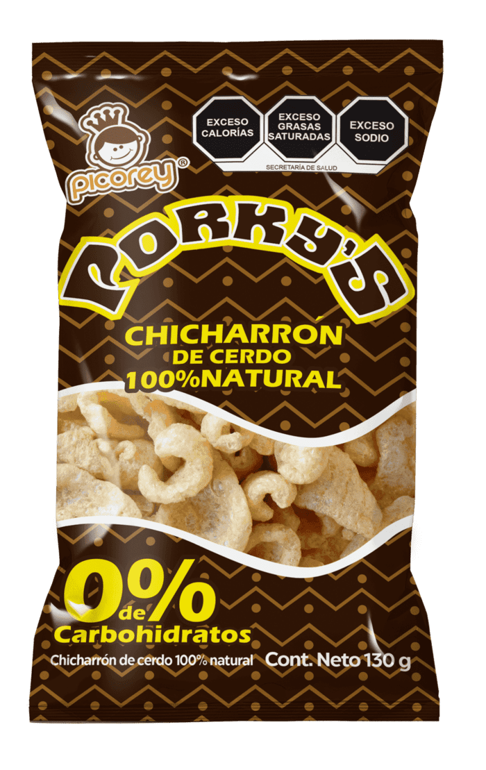 CHICHARRON DE CERDO  PORKYS 130  GR.