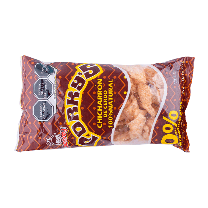 CHICHARRON DE CERDO  PORKYS 70  GR.