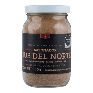 SAZONADOR RUB DEL NORTE SMP  FRASCO 180  GR.