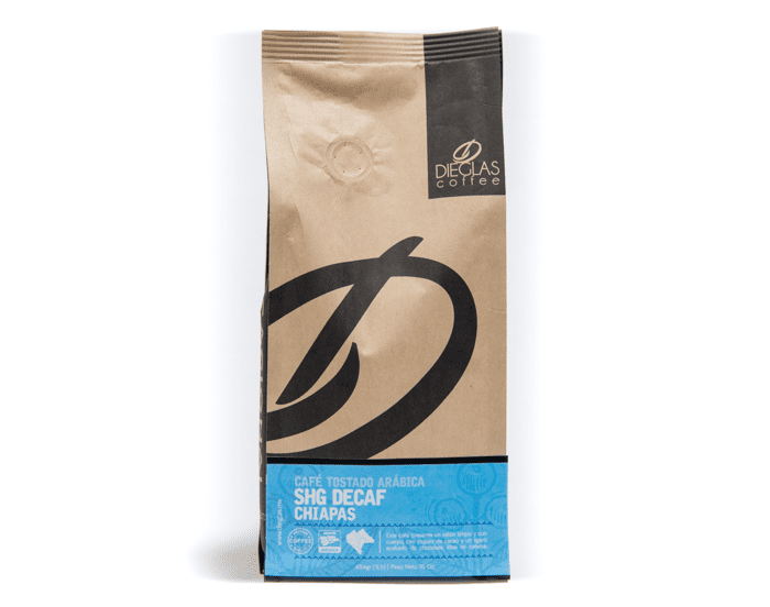 CAFE TOSTADO  DECAF DIEGLAS 454  GR.