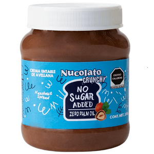 CREMA DE AVELLANA CRUNCHY NUCOLATO FRASCO 330  GR.