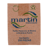 PALILLOS DE DIENTES MARTIN 2 PUNTAS 250  PZA.