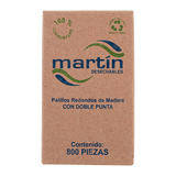 PALILLOS DE DIENTES MARTIN 2 PUNTAS 800  PZA.