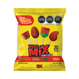 PALETA VERO MIX BANDA FUEGO BOLSA 20 PZAS 20  PZA.