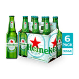 CERVEZA HEINEKEN SILVER 6 PACK BOTELLA 355 ML 1  PAQ.