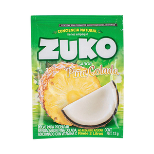 BEBIDA EN POLVO ZUKO PIÑA COLADA 13  GR.