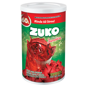 BEBIDA EN POLVO ZUKO JAMAICA BOTE 450  GR.