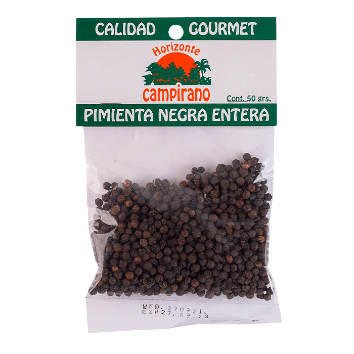 El Guapo Pimienta Negra Molida (Pimienta Negra Molida), 1.25 oz (Paquete de  12)